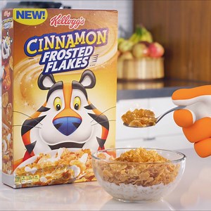 703K views · 1K shares | New Cinnamon Frosted Flakes: finally bringing together your two favorites in one bowl. #cinnamongraph | Kellogg's Frosted Flakes | Facebook