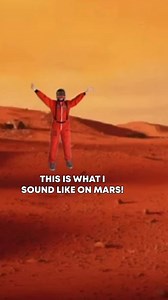 For #NationalSpaceDay, LANL planetary scientist Nina Lanza donned a space helmet and showed what sound is like on Mars, TikTok-style, for Mission Unstoppable! ⭐ #STEMRising with U.S. Department of Energy | Los Alamos National Laboratory