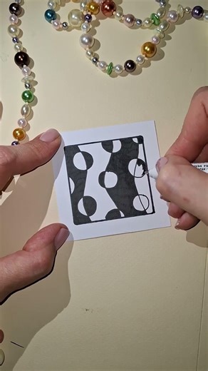 zen-pattern #39 | zentangle pattern series | aniko's zen-drawing