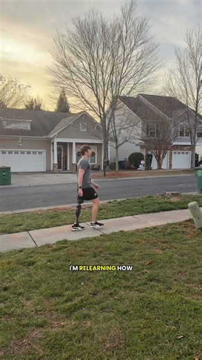 Progress doesn’t always feel like progress while you’re in it #amputee #adaptiveathlete #abovekneeamputee #recovery #progress