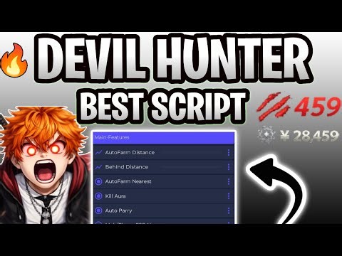 [👀OP] Devil Hunter Script - Auto Mission, Auto Farm 2026.