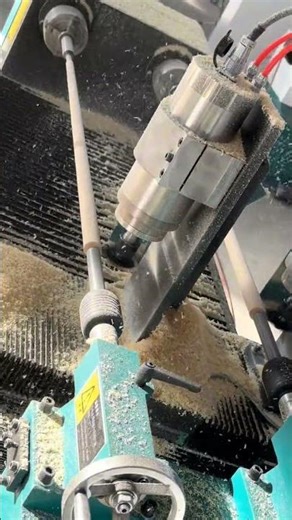 Test run of the independent dual-axis taper machine with the XY axes independently control