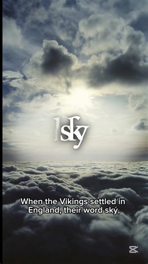 Where does the word ‘sky’ come from? -Language History Explained