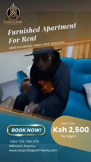 Cozycrib Apartments KISUMU and NAIROBI is here to sort all your...