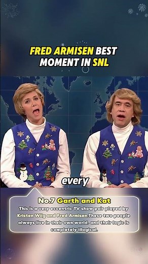 预览Fred Armisen Best Moment in SNL #celebrity #entertainment #snl #funny #comedy