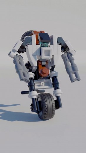 Building Blocks Toy: LEGO Chibi Mech Tutorial