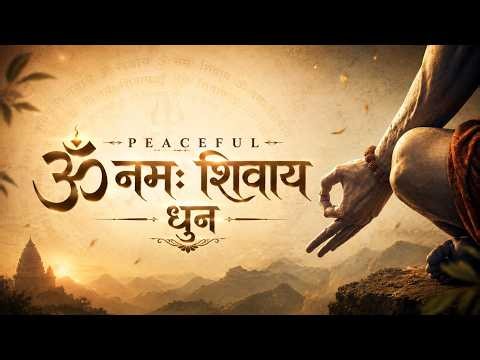 Peaceful ॐ नमः शिवाय धुन | Om Namah Shivaya Mantra | Shiv Dhun | Mahadev Meditation