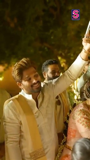 Allu Arjun’s Humble Gesture At Brother Allu Sirish’s Wedding Goes Viral | N18S #shorts
