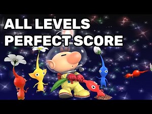 Pikmin 1 - All Challenge Mode Levels Max Score [Switch]