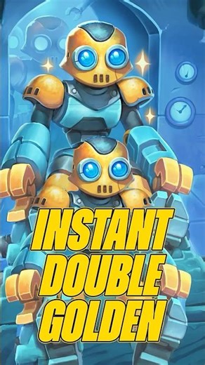 Instant Double Golden Super Constructor, Instant GG tall #dogdog #hearthstone #gaming