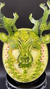 6.7K views · 381 reactions | A gifted chef turned a watermelon into an intricate artwork by carving delicate deer-shaped patterns using his sophisticated skills to promote food carving art. #Travel #SharedFuture10Years #TheNewSilkRoad #BRICS #FunChina #Delicacy | China Plus Culture | Facebook