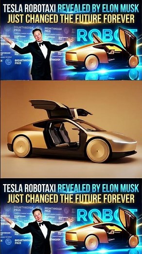 Tesla Robotaxi Revealed by Elon Musk |Just Changed the Future Forever