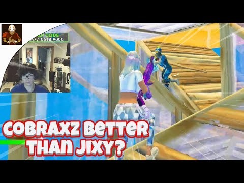 COBRAXZ vs JIXY Clone😳 (THE BEST CREATIVE WARRIORS) [FORTNITE TOKEN/WAGER]