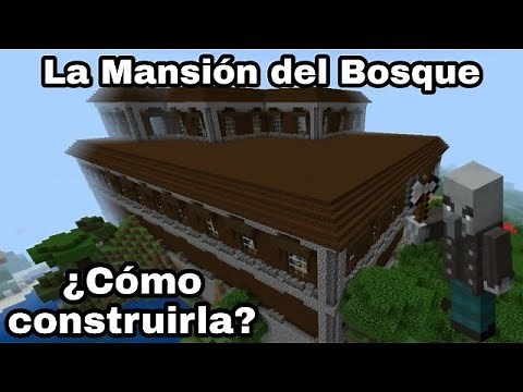 Cómo HACER 👉 La MANSIÓN del BOSQUE en MINECRAFT (HABITACIONES INCLUIDAS) | PARTE 2