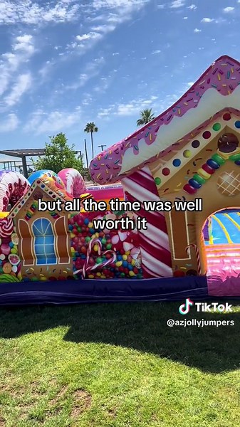 Arizona Jolly Jumpers is known for its unique designs and large variety of inflatables. And with over 50% of our items being custome you will not find our products anywhere else #azjollyjumpers #printedvinyl #uniqueinflatable #womeninbusiness #scottsdaleaz #candylandparty #ptomom #eventplanning #scottsdaleeventplanner #phoenixevents