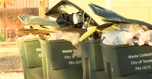 Tucson trash and recycling services continue on Columbus Day