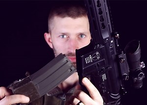 Reloading An Airsoft M4 Rifle Quick Tip