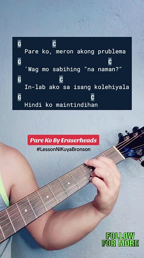 Pare Ko Chords & Tutorial: Eraserheads | Lesson Ni Kuya Bronson