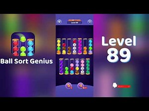 Ball Sort Genius Level 89 Walkthrough | Go Answer 🧩✨