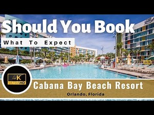 Universal's Cabana Bay Beach Resort Hotel Tour - Orlando Florida