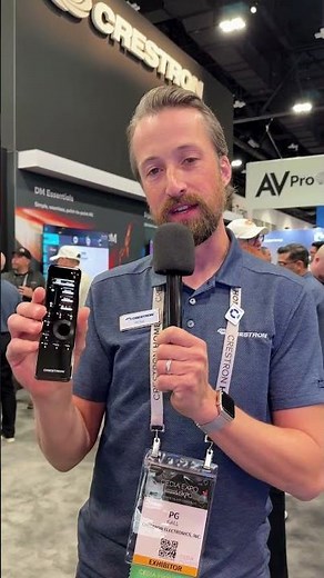 Crestron Cevo Remote at CEDIA 2025