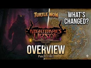 Major Updates Hit Turtle WoW 1.18.1