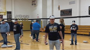 Hebbronville students use virtual reality goggles to see their future careers