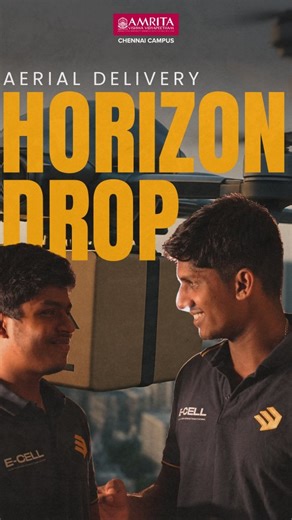 Amrita Vishwa Vidyapeetham Chennai on Instagram: "Experience the future of intelligent delivery systems with this innovative drone project from Amrita Vishwa Vidyapeetham, Chennai Campus. This Tech-Unique episode features an autonomous drone designed to navigate to a designated location and perform precision landing using a QR code marker. The result is a safe, efficient, and reliable QR-guided delivery workflow, highlighting the potential of intelligent automation in logistics, surveillance, an