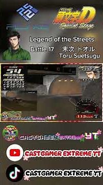 Initial D Special Stage - Battle (17/34) I Gameplay PS2/PCSX2 2.6.3