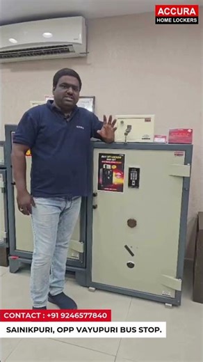 Top Smart Home Lockers 🔐 | Biometric Safety Lockers for Ultimate Security | ACCURA #storagesolutions