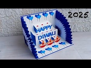 DIY - Happy Diwali Card | Handmade Diwali Greetings Card | Diwali Popup Card | Festival Card