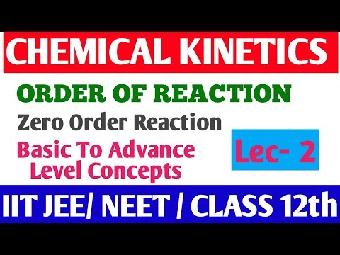 Chemical Kinetics |IIT JEE | NEET | CLASS12 ||