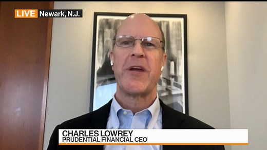 Prudential Financial CEO on First Quarter, Overhaul, Office Return