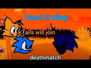 (Friday Night Funkin Deathmatch) [Sonic Good Ending] + Tails will join the fight