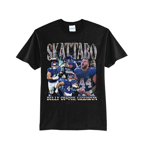 Cam Skattebo T-shirt New York Football Tee Gameday Shirt Fan Apparel - Etsy