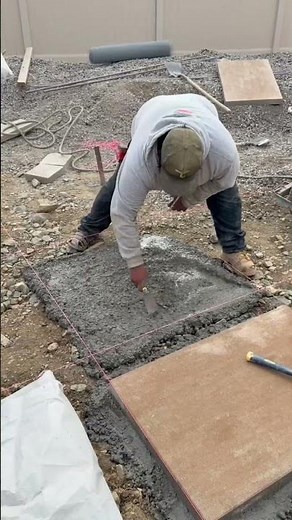 Concrete Stepping Stones Installation