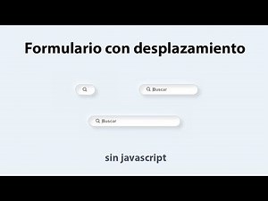 Increíble Buscador con Cambio de Tamaño solo HTML y CSS