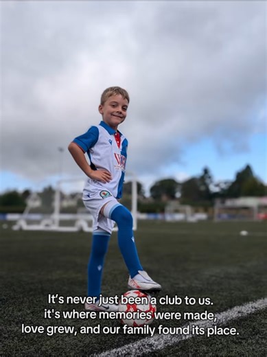 It’s never just been a club to us. It’s where memories were made, love grew, and our family found its place. 🔵⚪🫶🏻 @Blackburn Rovers