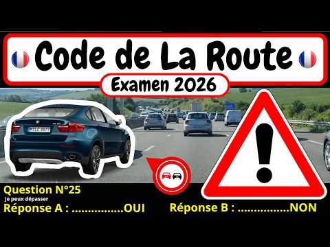 ✅ TEST GRATUIT DU CODE DE LA ROUTE 2026 🚗 #203