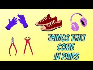 Things That Come In Pairs | Learn Pair Of Things | Preschool Learning