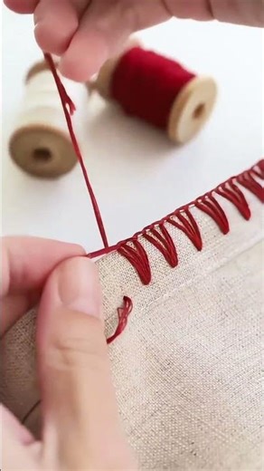 Edge Stitch Tutorial That Makes Fabric Look Stunning ✨