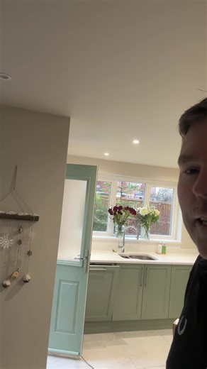 Just pop back to This kitchen to do two radiators and to swap a damaged door been a very busy day #Kitchen #Radiator #Plumbing