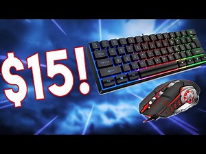 This Is The CHEAPEST Keyboard and Mouse Combo On Amazon! (mftek review)