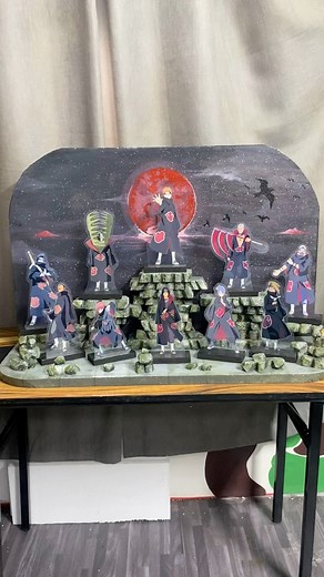 Customizing Akatsuki Full Set 😎🔥 | ART GUY