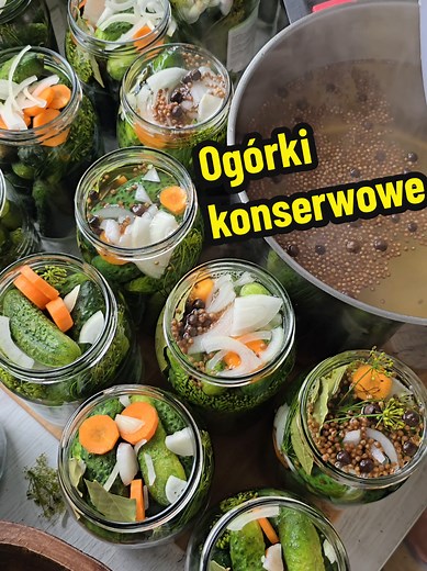 Przepis na ogórki konserwowe - zalewa z octem
