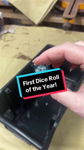 Nat20 on the first roll of the year, nice! #DnD #CriticalRole #Dice #DiceGoblin