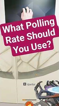 What Is Polling Rates & What Rate Should You Use? #gaming #mouse