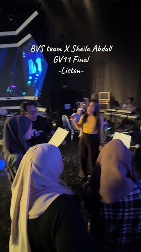Soundcheck GV11 Final ✨🤩 @EᑎᑕIK ᗰᗩTTᗩO @Farazila AJ Official #gv11 #gegarvaganza #gegarvaganza2024 #sheilaabdull #listen #live #final