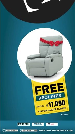 Royaloak Furniture Blindfold Sale