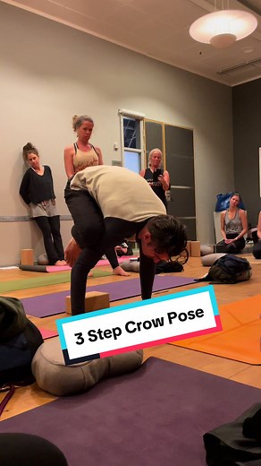 Crow Pose in 3 Steps: Master Balance & Strength